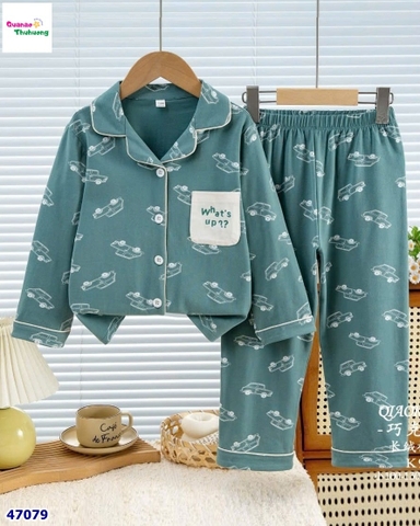 Pyjama Qkelke xanh oto