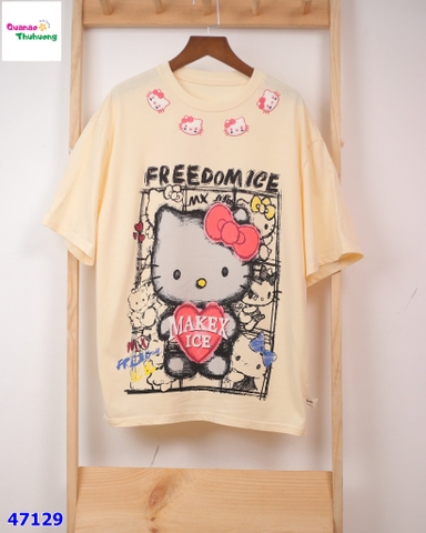 Áo thun vàng HelloKitty