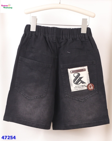 Short Jean Bantang đen