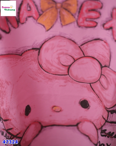 Áo thun hồng Hello Kitty MaEx