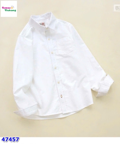 Áo sơ mi B2Kid trắng
