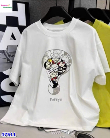 Áo kem Snoopy dấu chấm hỏi