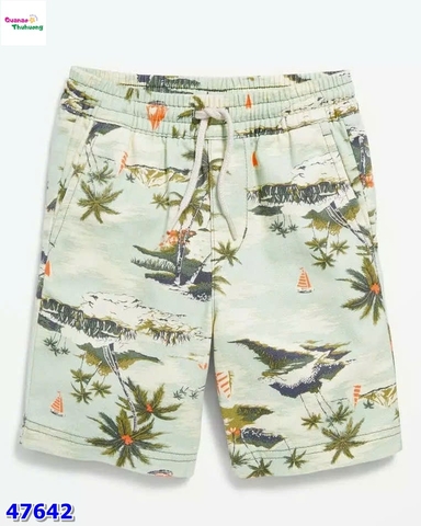 Quần short kaki xanh cây dừa