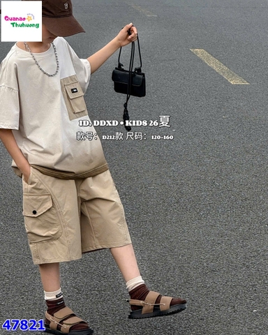 Bộ short vàng Vogue