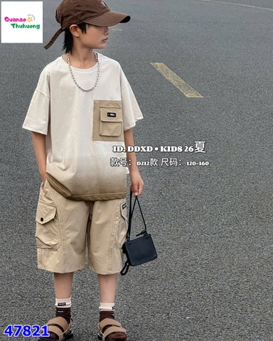 Bộ short vàng Vogue