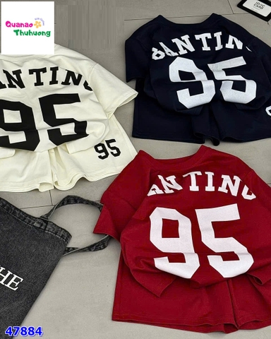 Bộ short đỏ 95