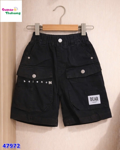 Quần short jean XSD đen Dear