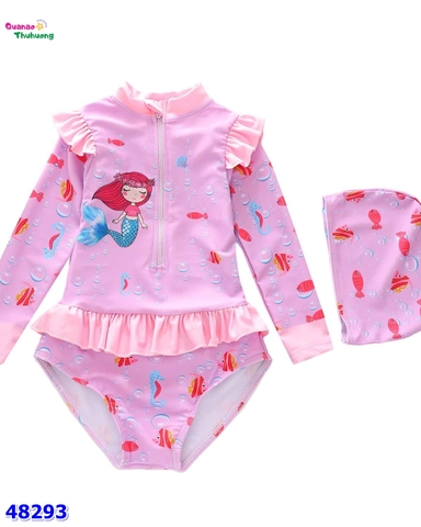 Bộ bơi suit hồng tiên cá