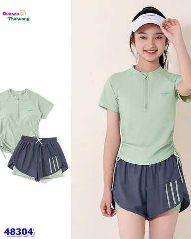 Đồ bơi Ylike xanh lá Creat