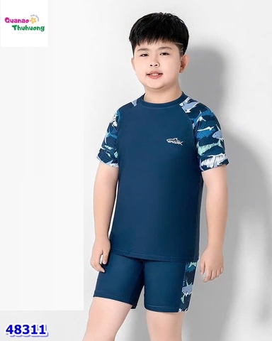 Set bơi Ylike xanh nhạt Shark
