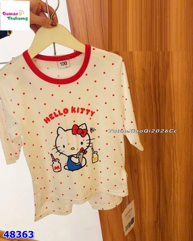 Bộ Tencel W kem Hello kitty
