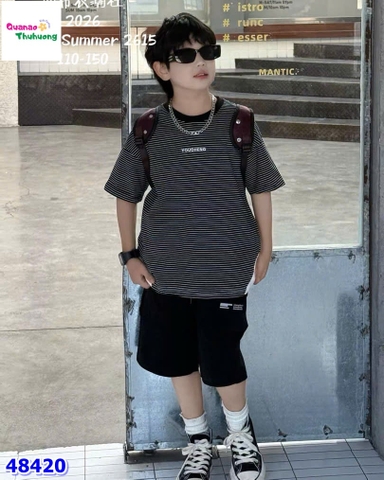 Set bộ sọc xám