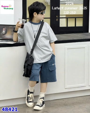 Set bộ sọc xanh