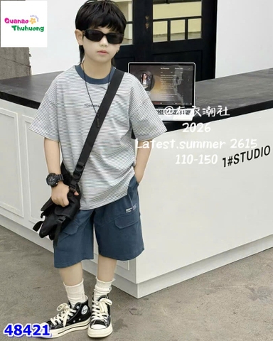 Set bộ sọc xanh