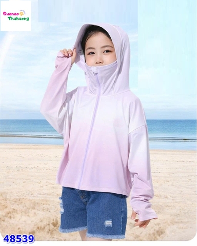 Áo khoác chống nắng hồng