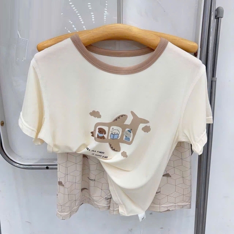 Bộ Tencel W kem 3 chú cún