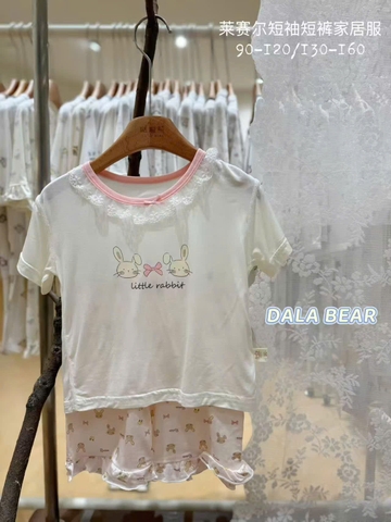 Bộ Tencel T kem thỏ Rabbit