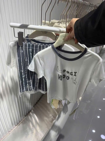 Bộ Tencel kem chó Doci hop