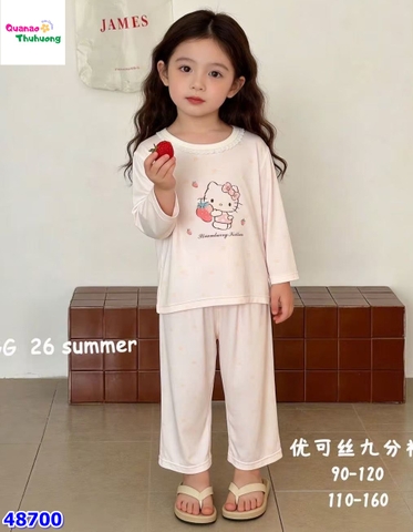 Bộ Tencel dài kitty ôm dâu
