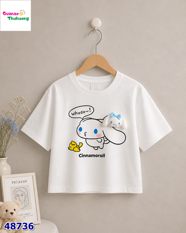 Áo thun trắng Cinamorall