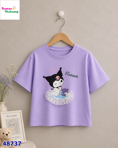 Áo thun tím Kuromi