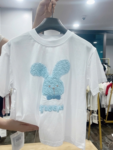 Áo thun trắng thỏ rabbits
