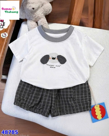 Set bộ kem cún xám