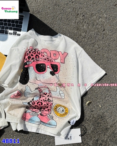 Áo thun trắng Snoopy