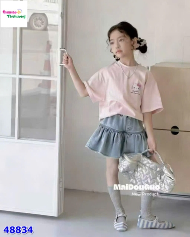 Áo hồng in Kitty 50th