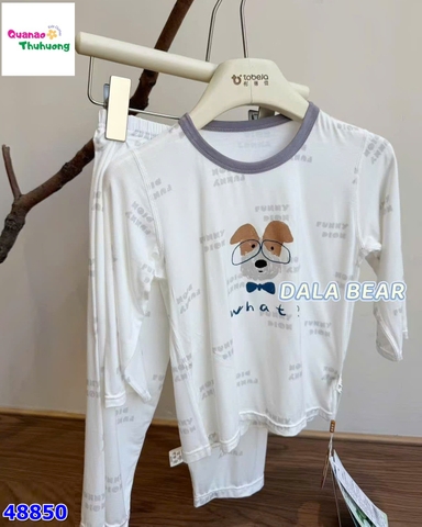 Bộ Tencel T dài kem What