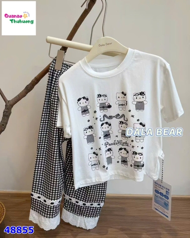 Bộ lạnh Tobela trắng nhiều Kitty