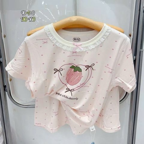 Bộ Tencel W hồng dâu