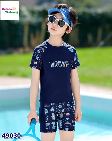 Bộ bơi xanh đậm Robot