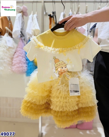 Set váy tutu vàng Twinkle