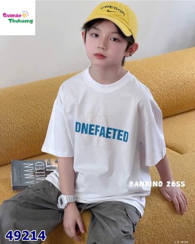Áo Banbino trắng chữ ADNEF..