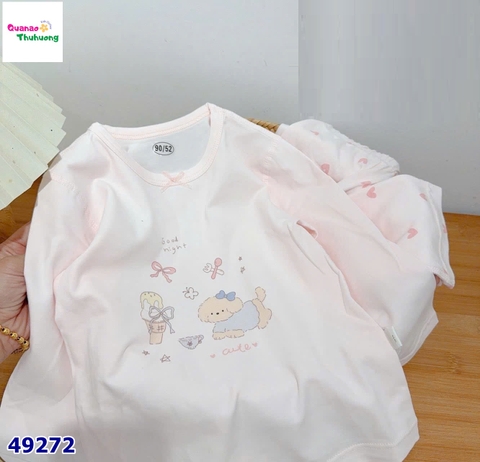 Bộ dài W gấu trái tim
