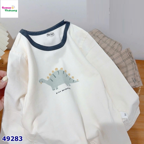 Bộ dài W khủng long bự quần sọc