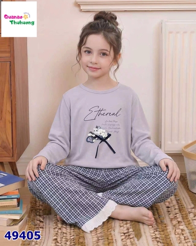 Bộ dài Qke tím mèo Ethereal