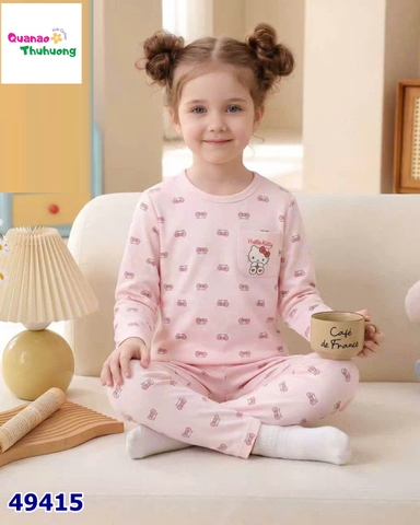Bộ dài Qke hồng nơ nhí