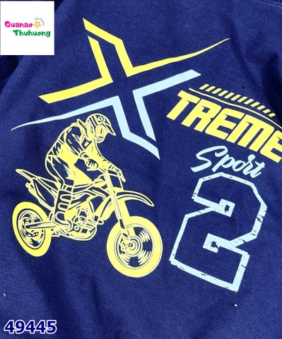 Áo thun xanh treme sport