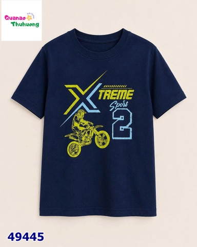 Áo thun xanh treme sport