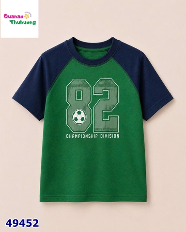 Áo thun xanh số 82