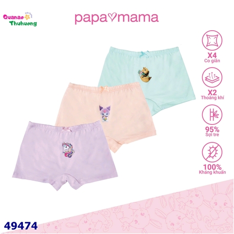 Set 3 chip Papa Kuromi