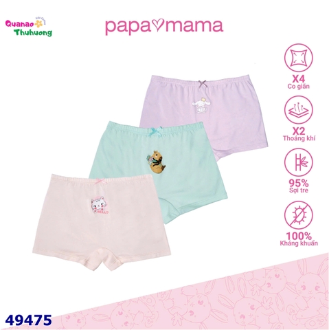 Set 3 chip Papa mèo Hello