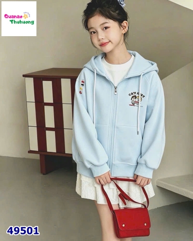 Áo khoác xanh Crybaby