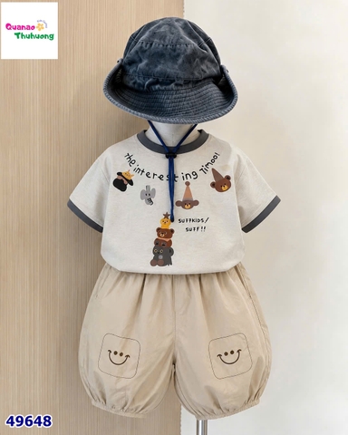 Set bộ trắng gấu và voi