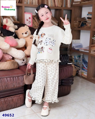 Bộ dài kem cún và mèo