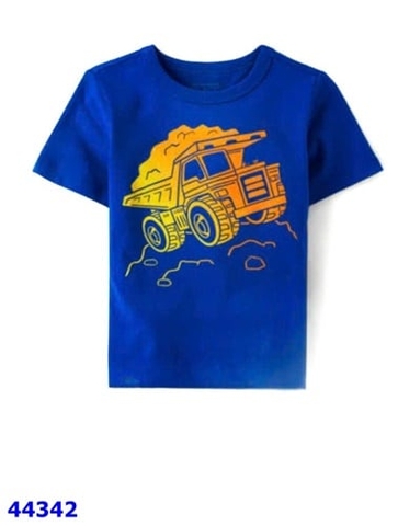 Áo Place xanh dương oto - size 18-24m