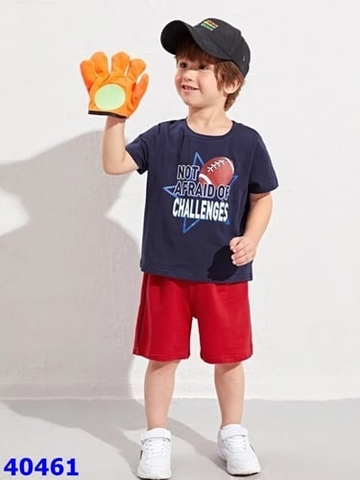 Bộ OskKosh xanh đen bóng bầu dục - size 18m