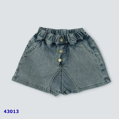 Quần váy màu xám đen - size 140